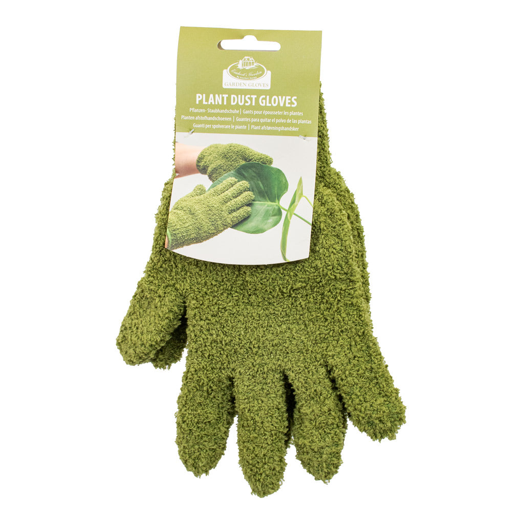 Microfibre Plant Dusting Gloves - Green