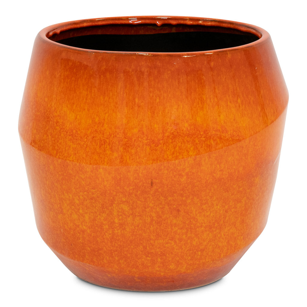 Eddy Pot Orange Plant Pot
