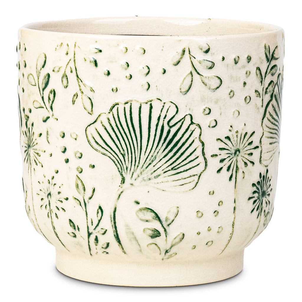 Emilia Pot Green 19x18cm