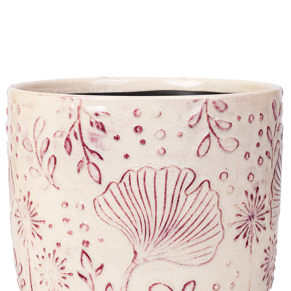 Emilia Pot Pink Textures