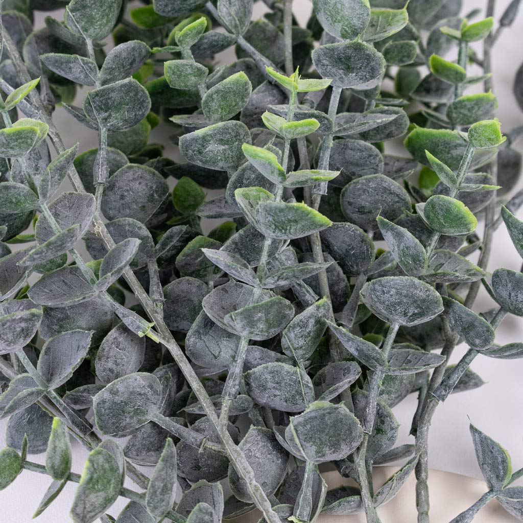 Eucalyptus Hanging Bush Artificial Close up