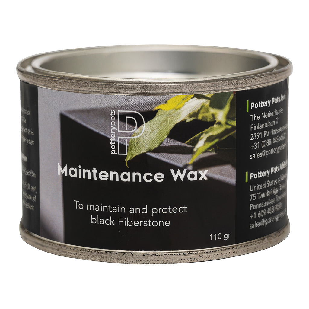 Fiberstone Black Planter Maintenance Wax