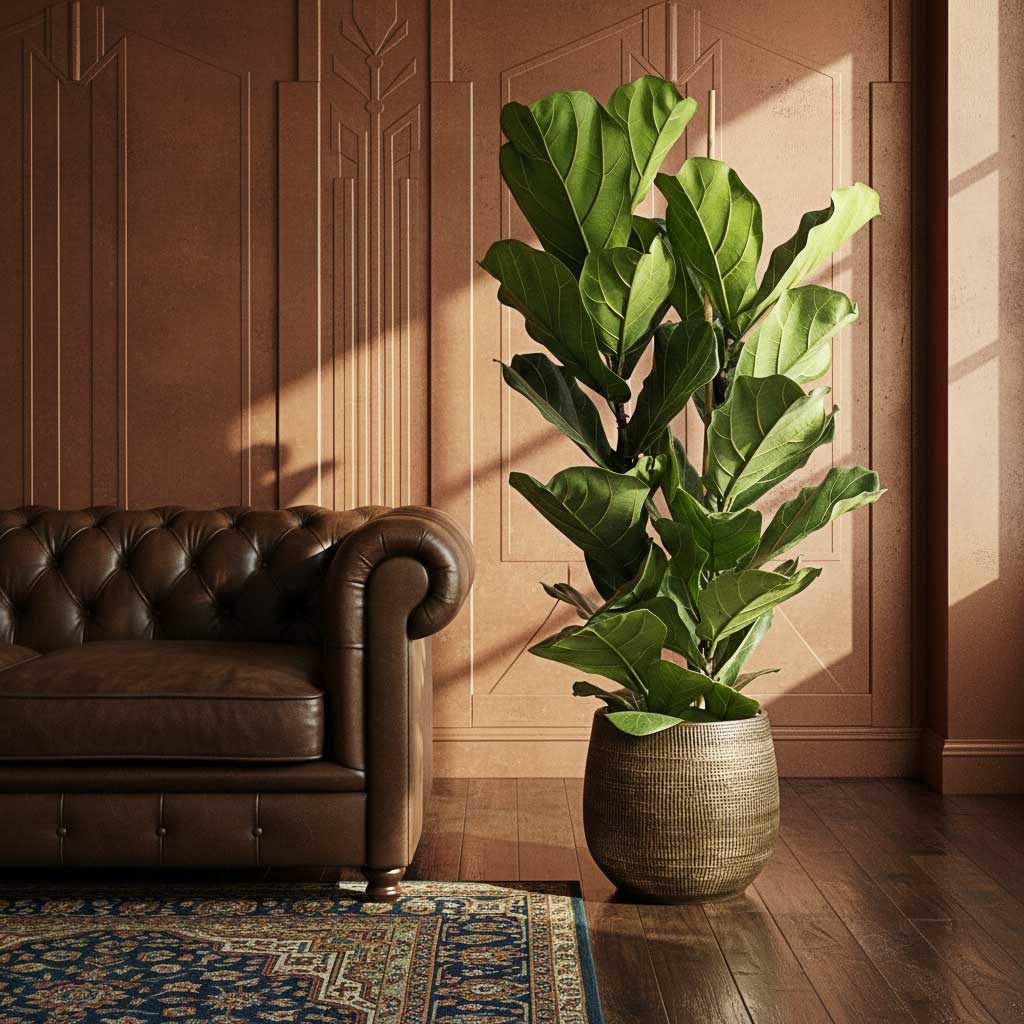 Ryan Plant Pot - Shiny Gold Large