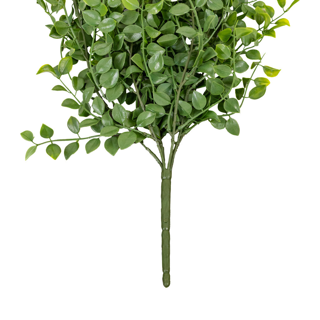 Ficus pumila Hanging Bush Dark Green Artificial Stem close up