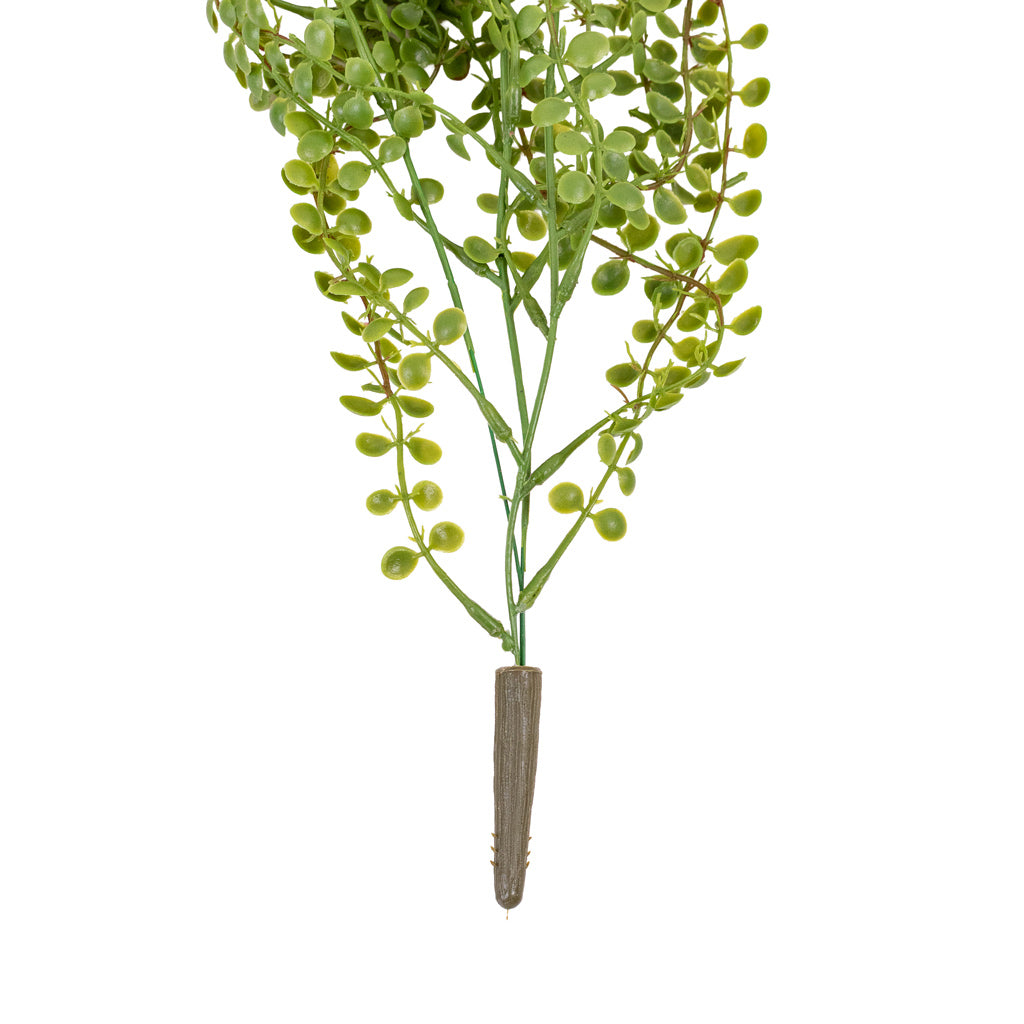 Ficus pumila Hanging Bush Light Green   Artificial 100cm (3 stems)