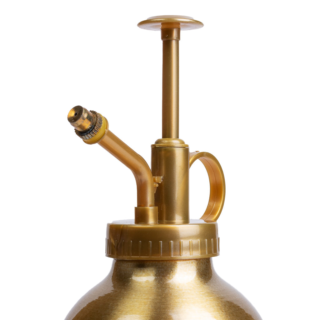 Gold Coloured Houseplant Atomiser | Hortology - HORTOLOGY