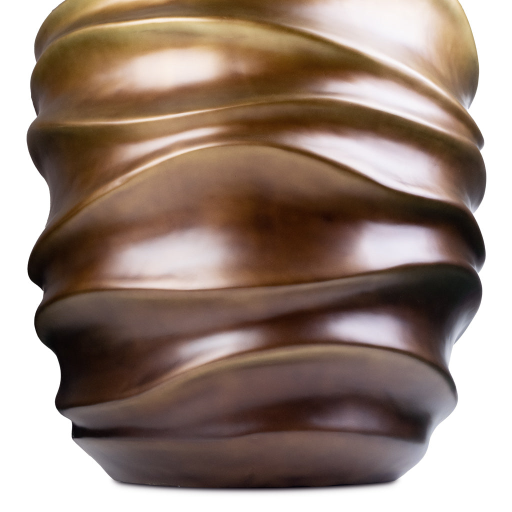 Gradient Lee Partner Planter - Matt Honey Base