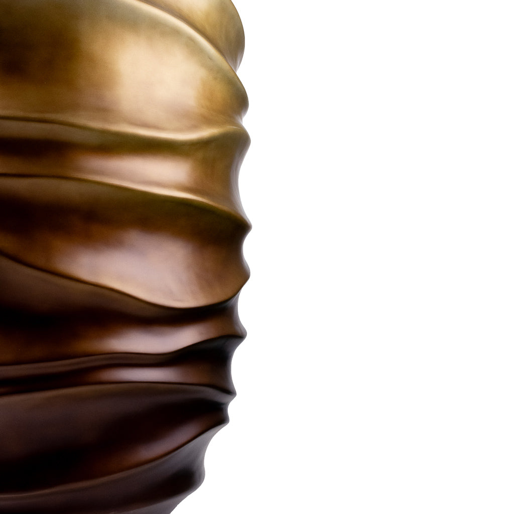 Gradient Lee Partner Planter - Matt Honey - Mid Edge