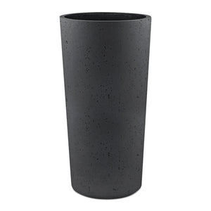 Grigio Tall Vase Planter - Anthracite Concrete