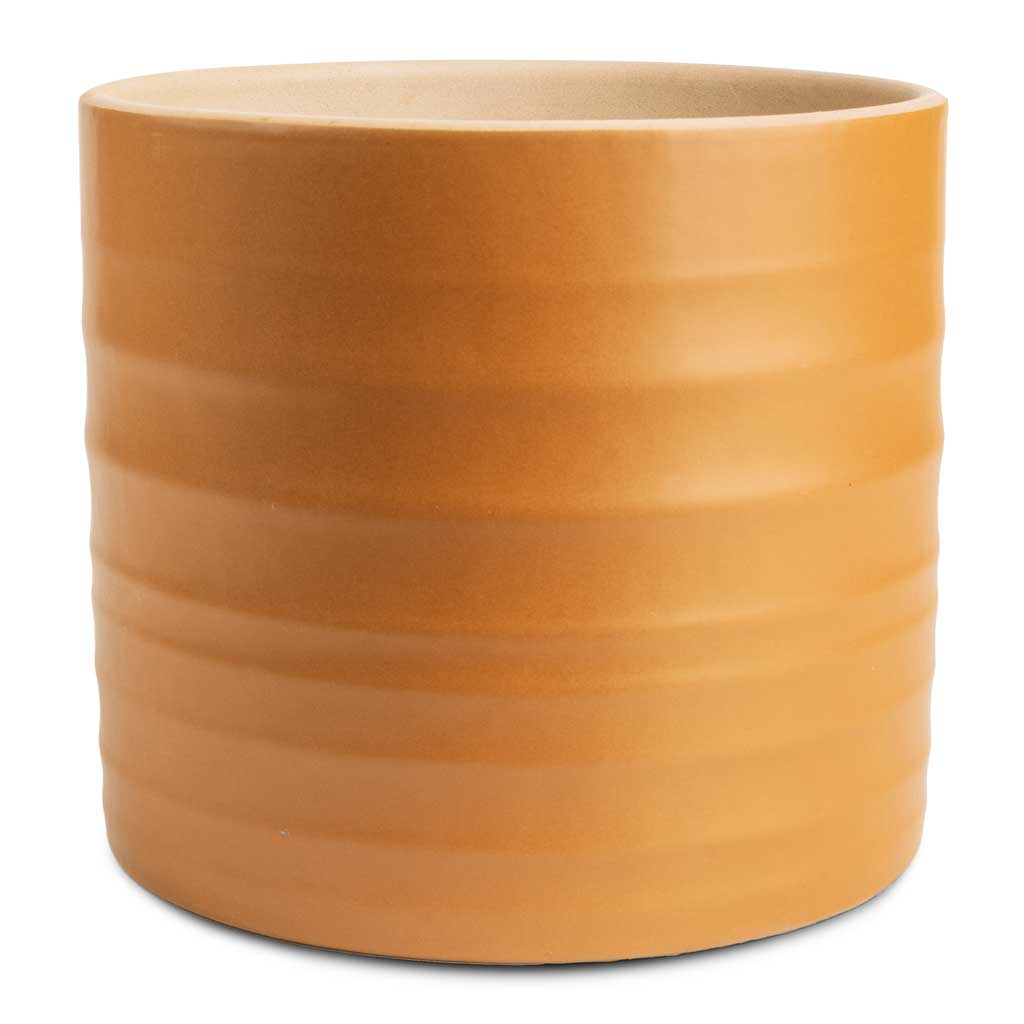Hadleigh Plant Pot - Amber - 17 x 15cm