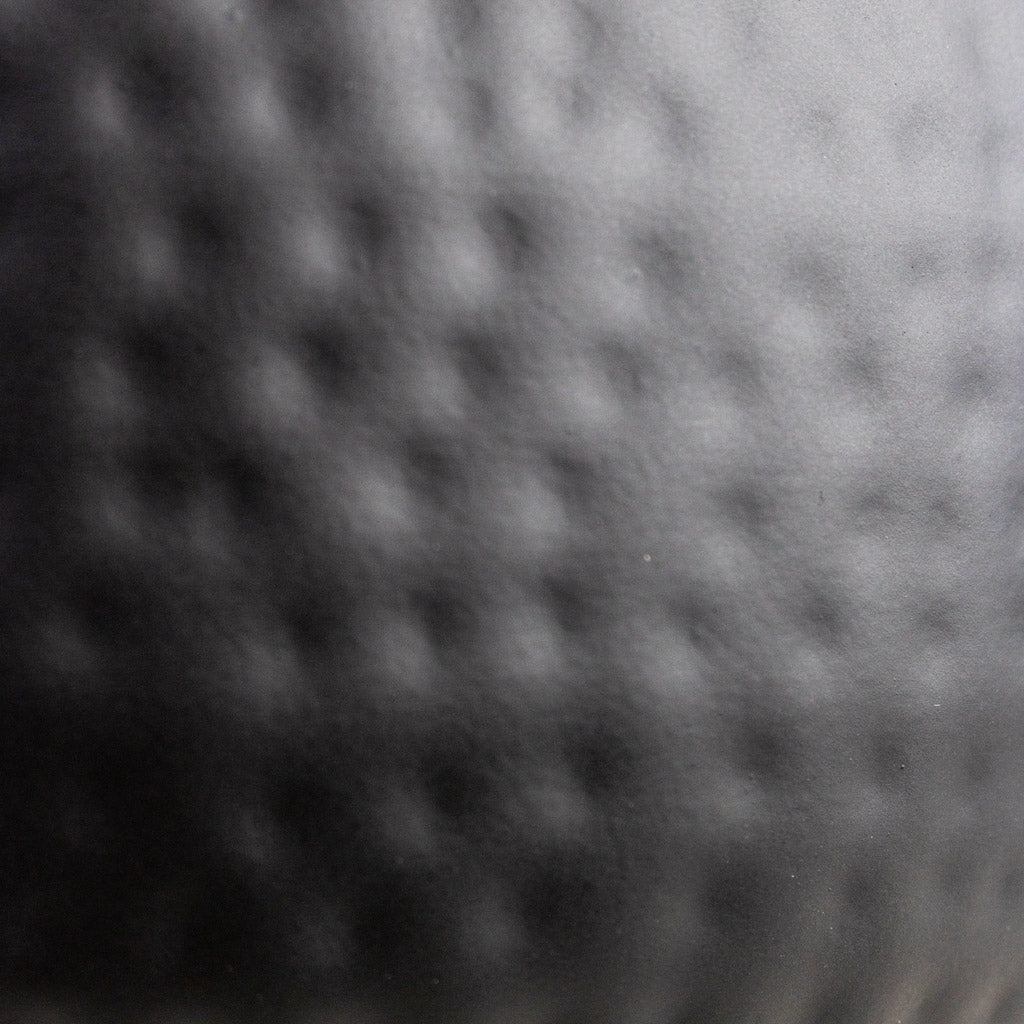 Hammered Bowl Black with Copper Close Up