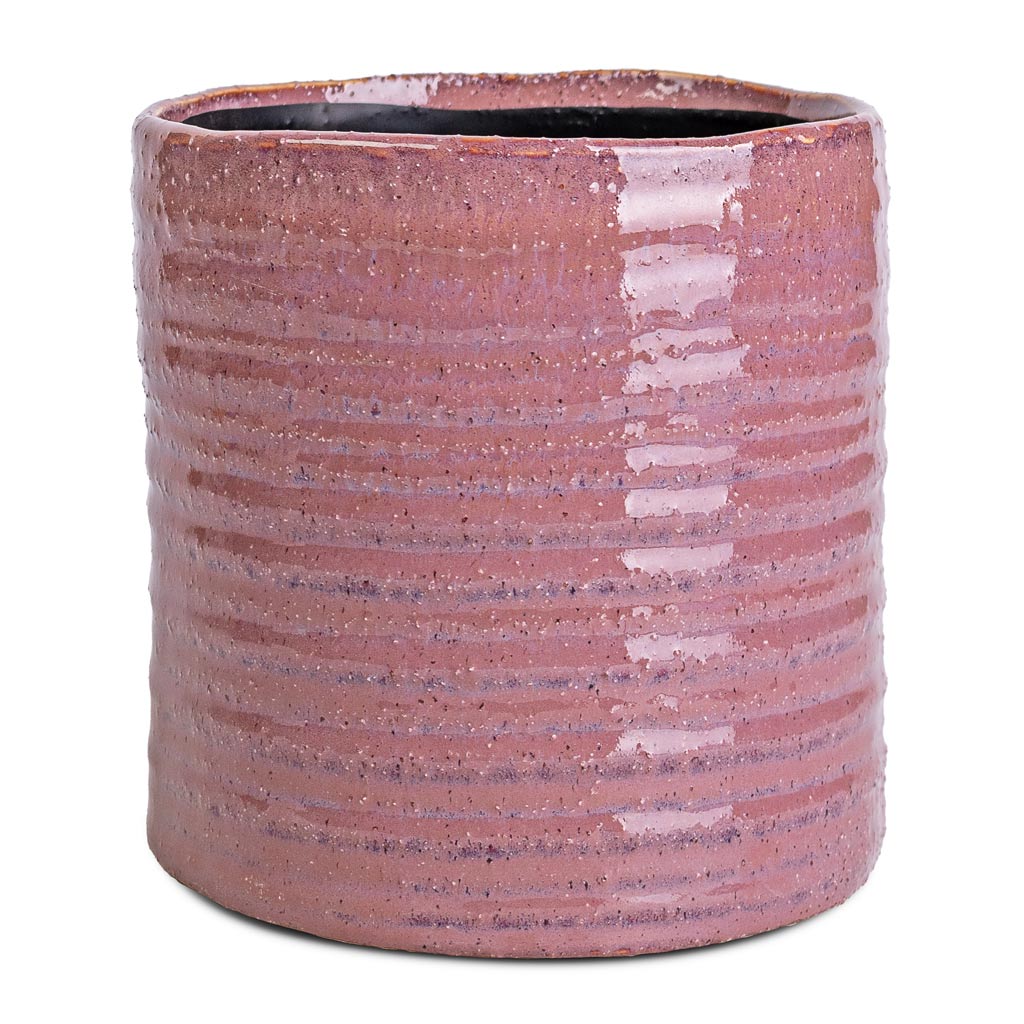 Hera Plant Pot - Purple - 13 x 14cm