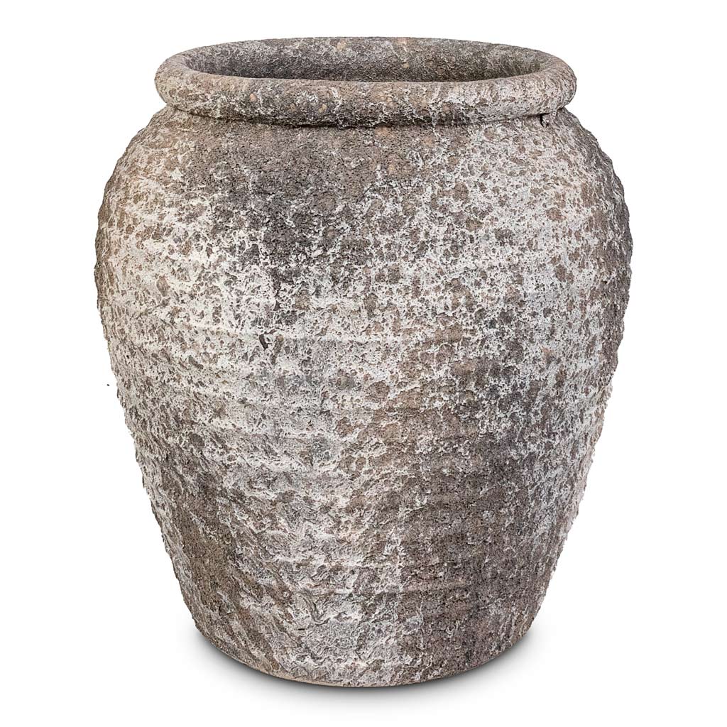 Honeypot Planter Rustic Grey - 19x21cm