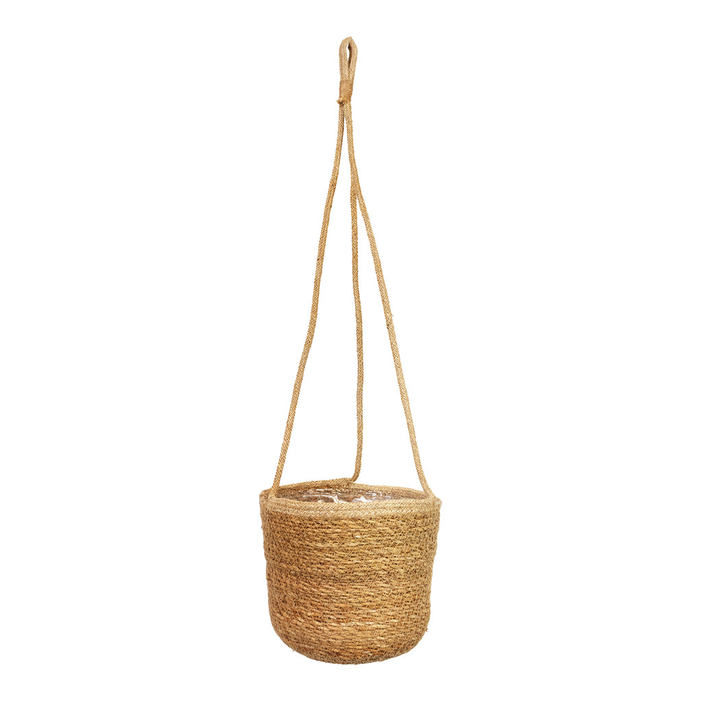 Igmar Hanging Plant Basket - Natural - 19 x 17cm