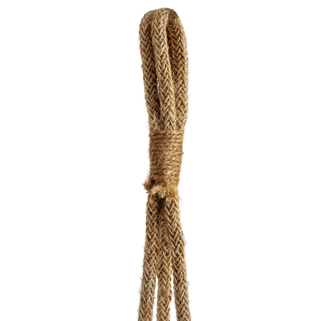 Igmar Hanging Plant Basket - Natural Rope Tie