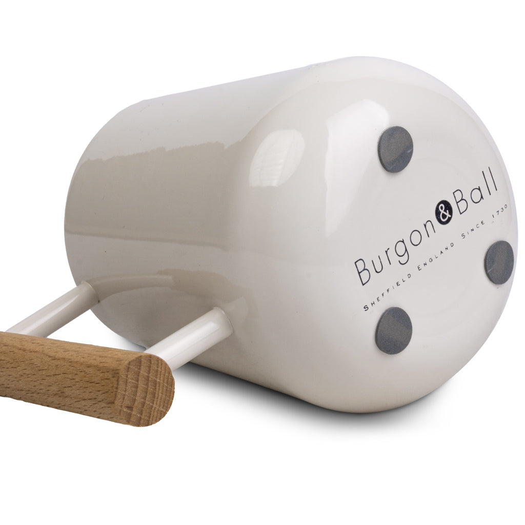 Indoor Watering Can 0.7L - Stone with Beech Handle Base