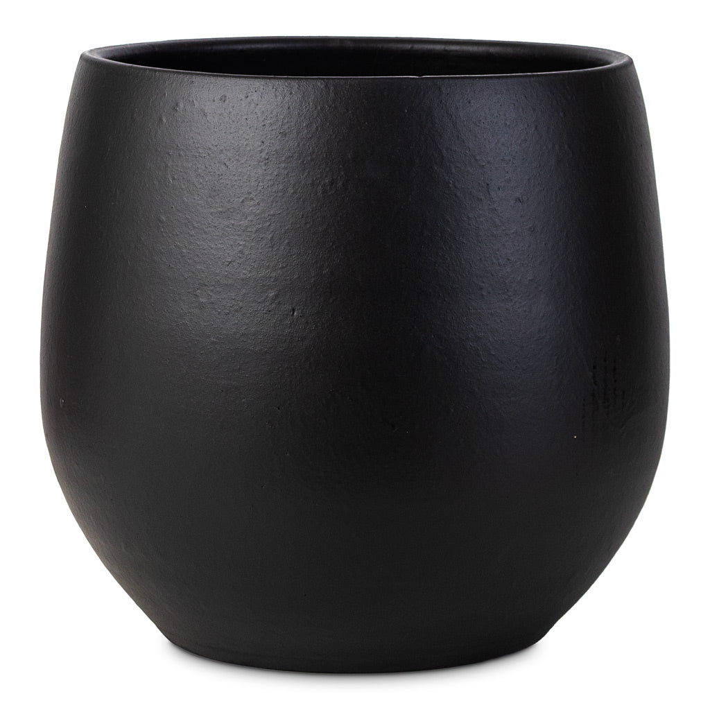 Isabel Pot Black 15x13cm