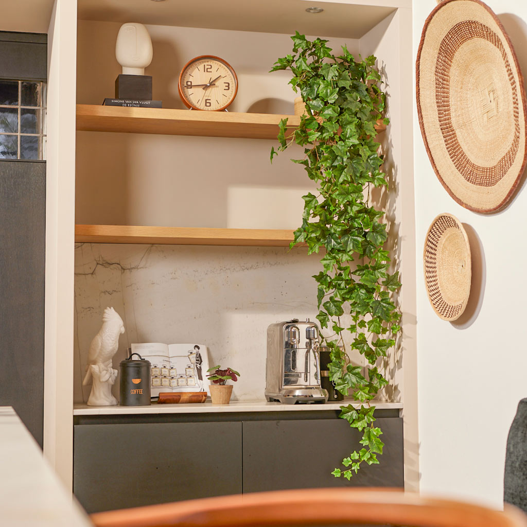 Ivy Hanging Bush - Light Green - Artificial