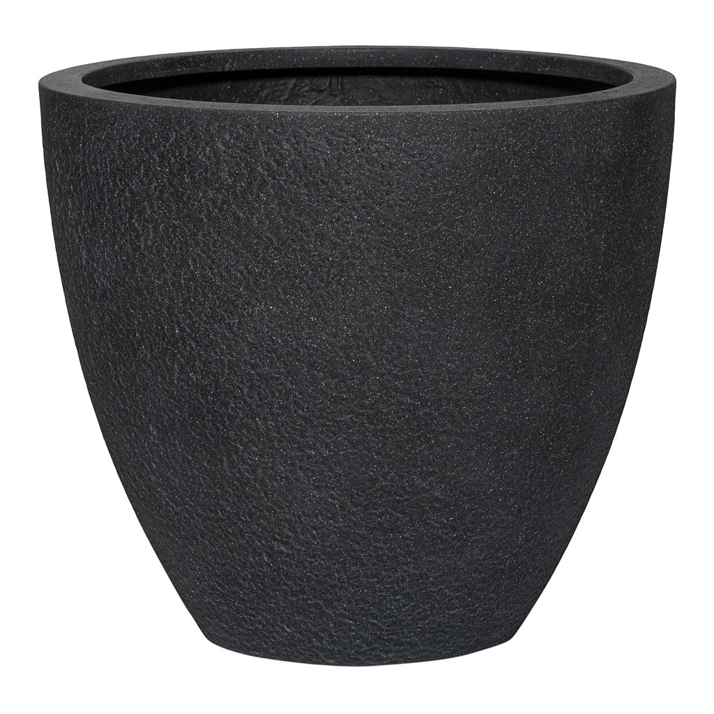 Jesslyn Granite Planter - Midnight Black