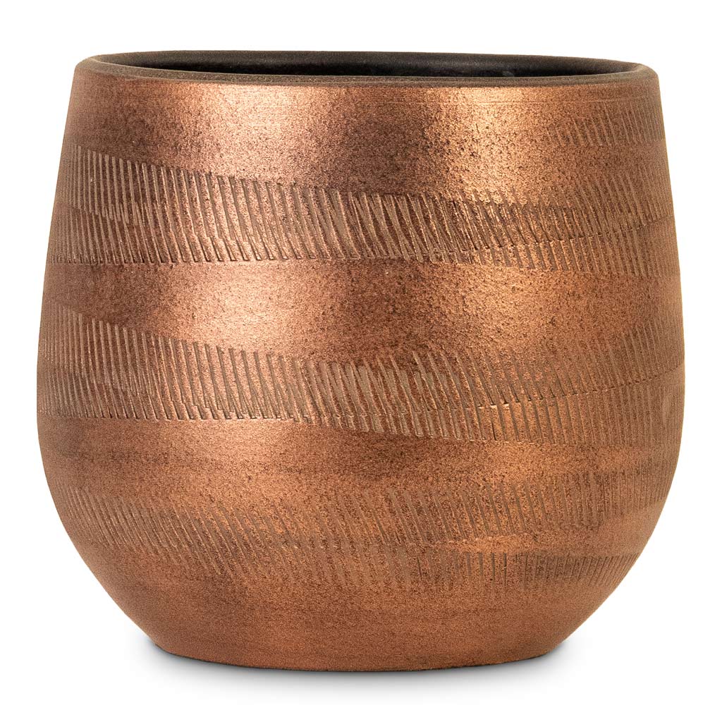 Joey Pot Shiny Copper 22x20cm