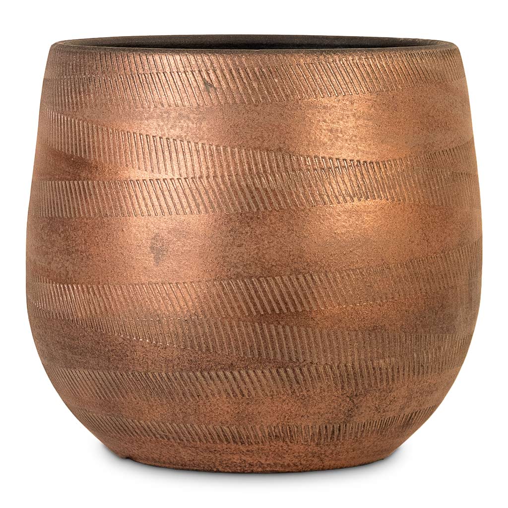 Joey Pot Shiny Copper 26x26cm