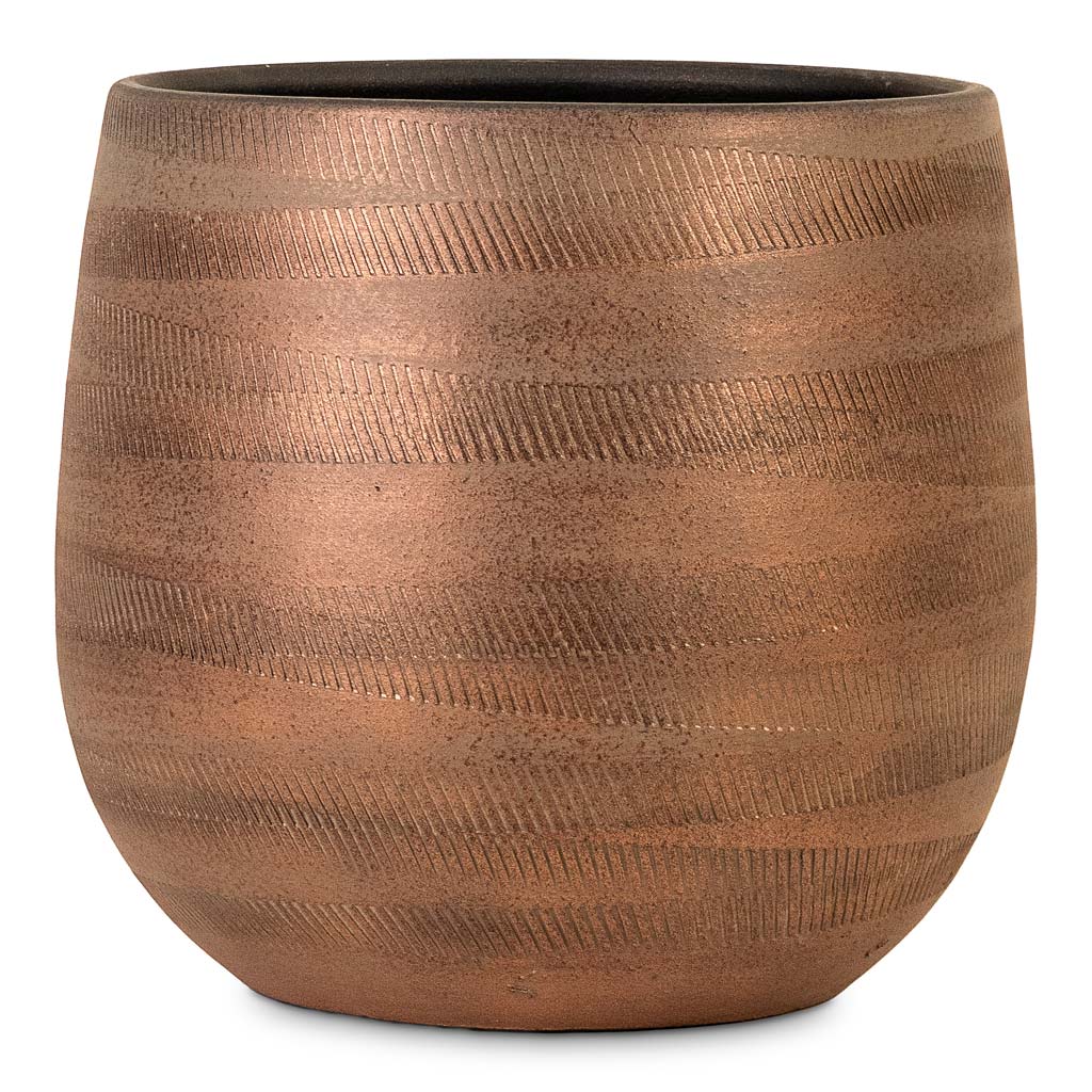Joey Pot Shiny Copper 31x28cm