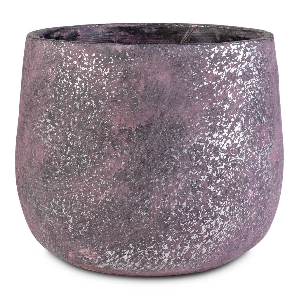 Jules Pot Shiny Purple 18x15cm