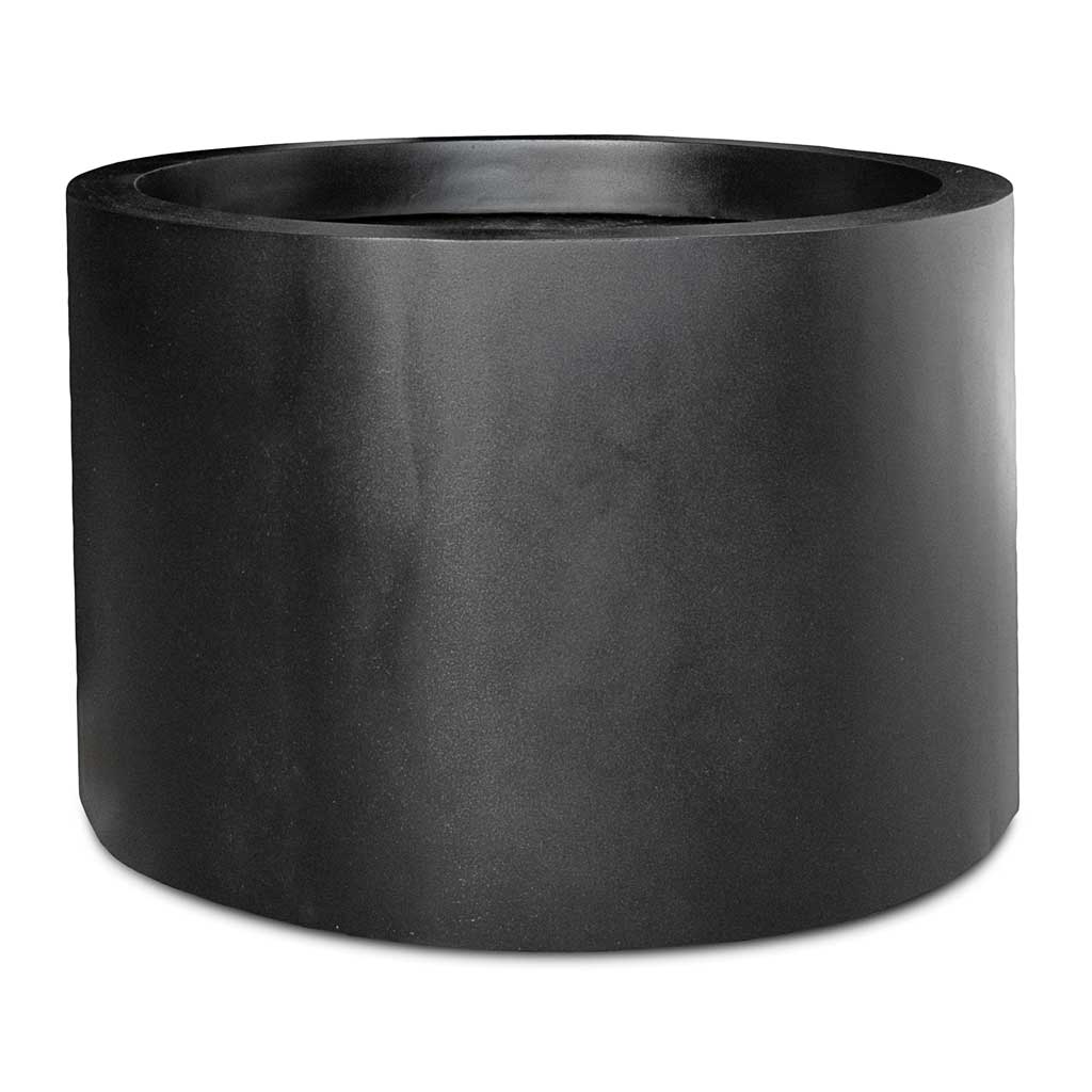 Jumbo Max Low Rise Natural Planter - Black