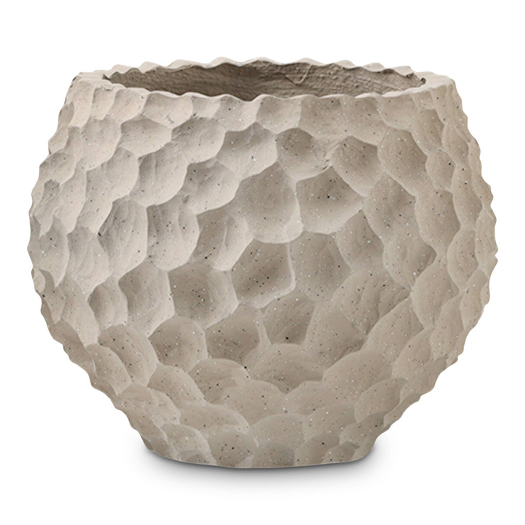 Khali Mid Calima Planter Baked Sand 34x28cm