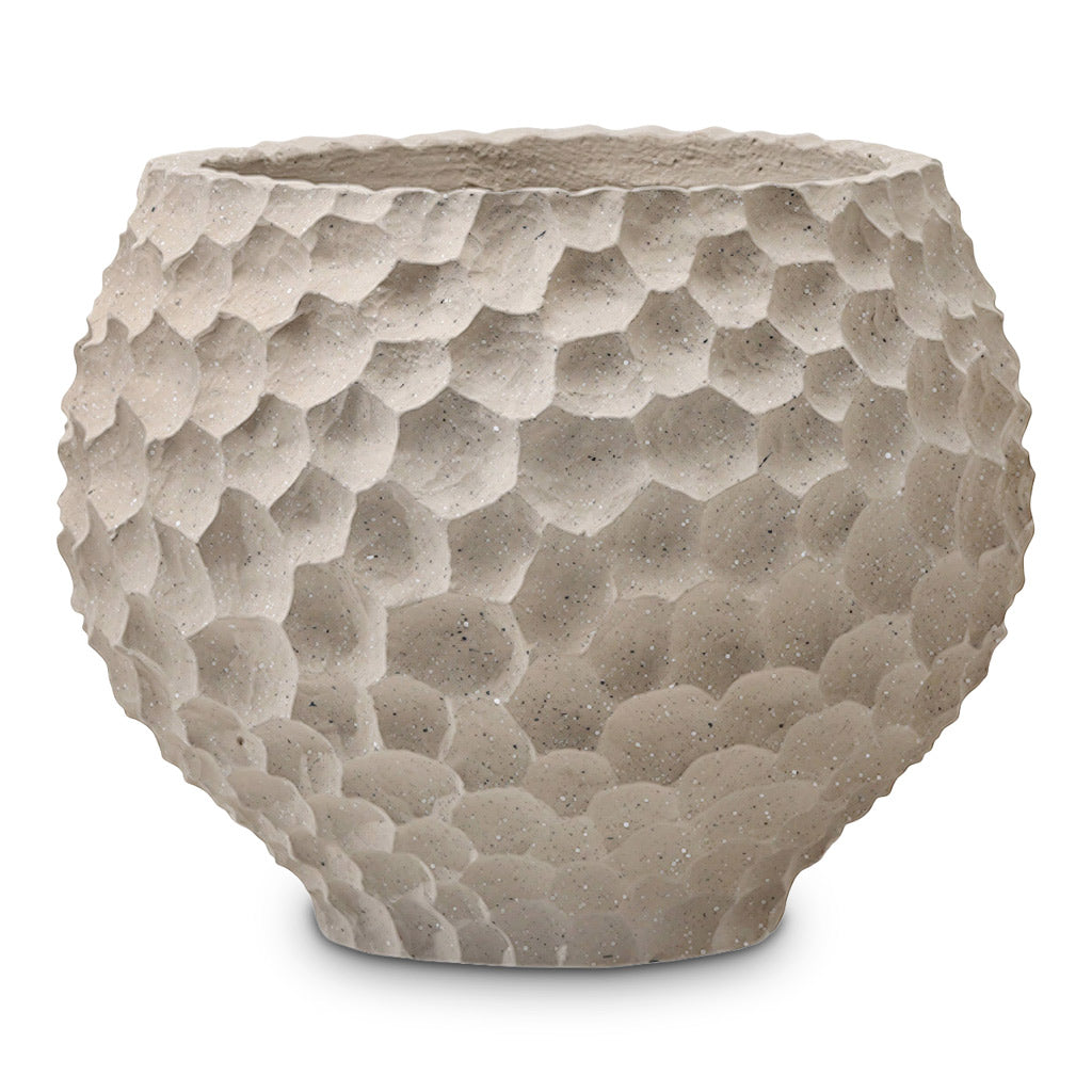 Khali Mid Calima Planter Baked Sand 40x32cm