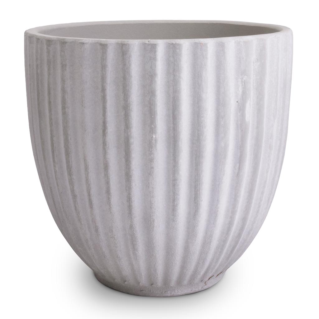 Lagos Plant Pot - Cement - 20cm