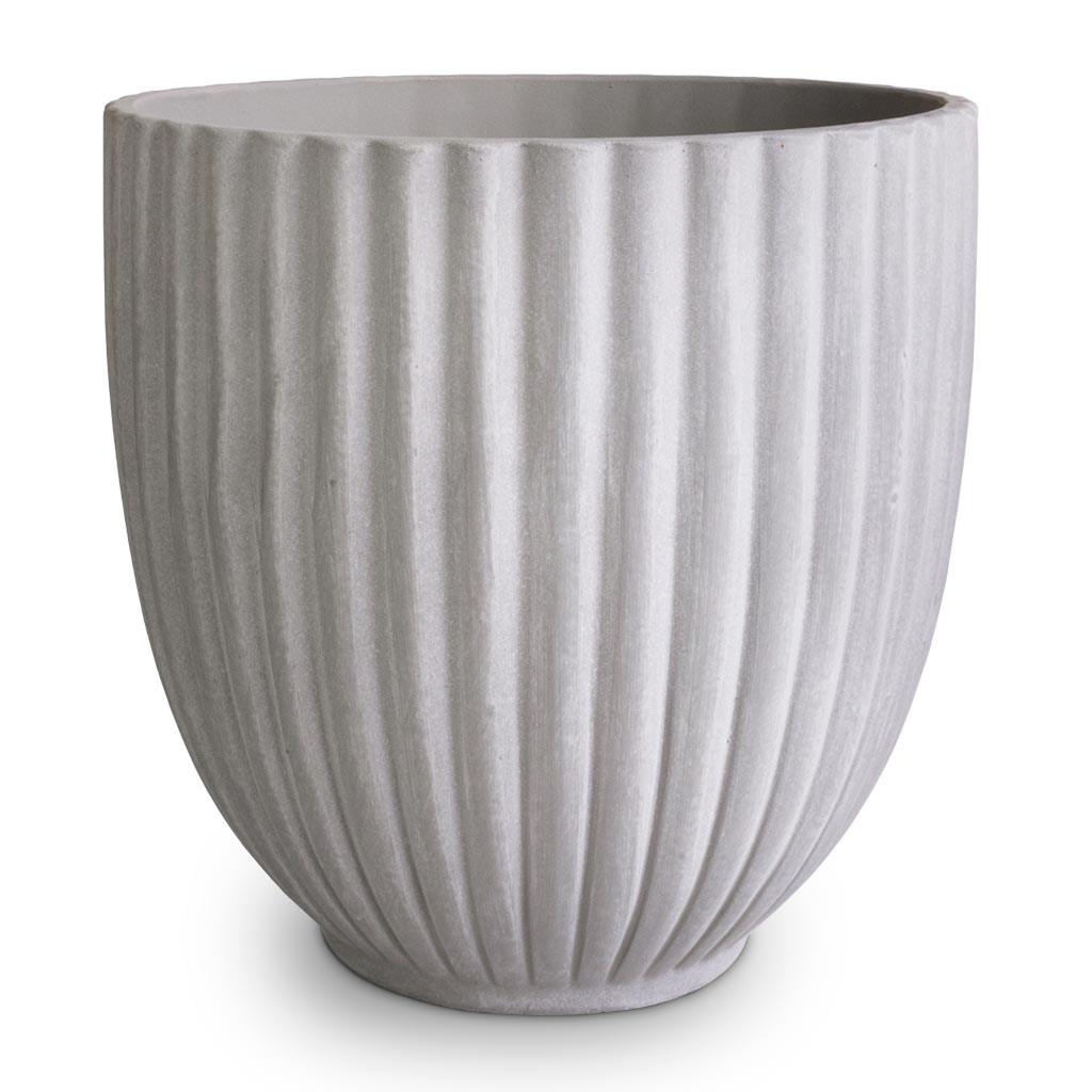 Lagos Plant Pot - Cement - 26cm