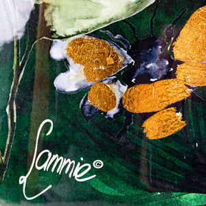 Lammie Planter - Bee Green - Bee & Signature