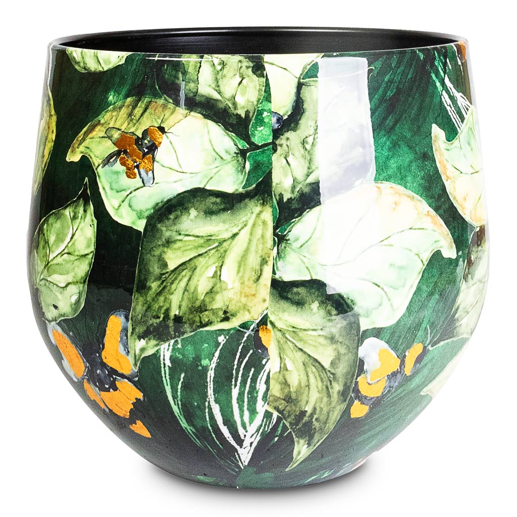 Lammie Pot Bee Green 24x21cm