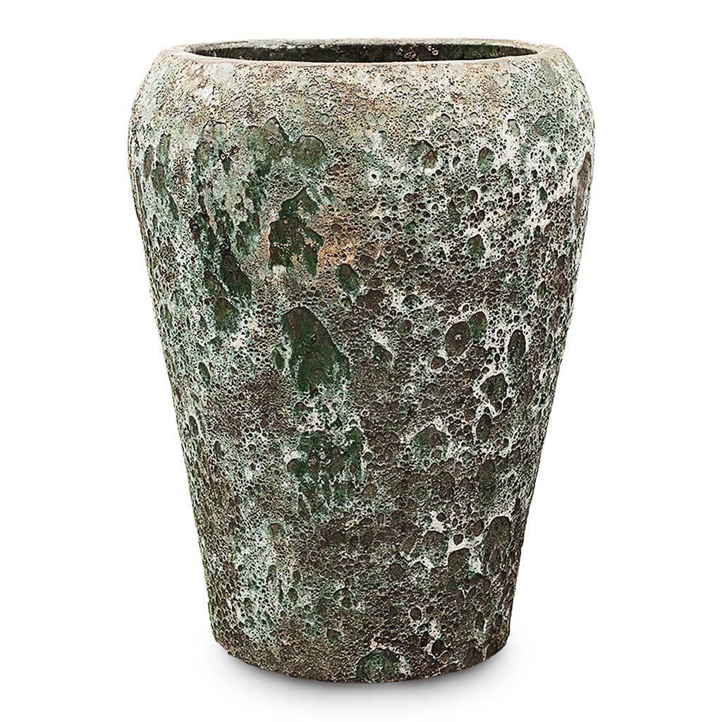 Lava Coppa Relic Planter - Jade - Quality Planters | HORTOLOGY
