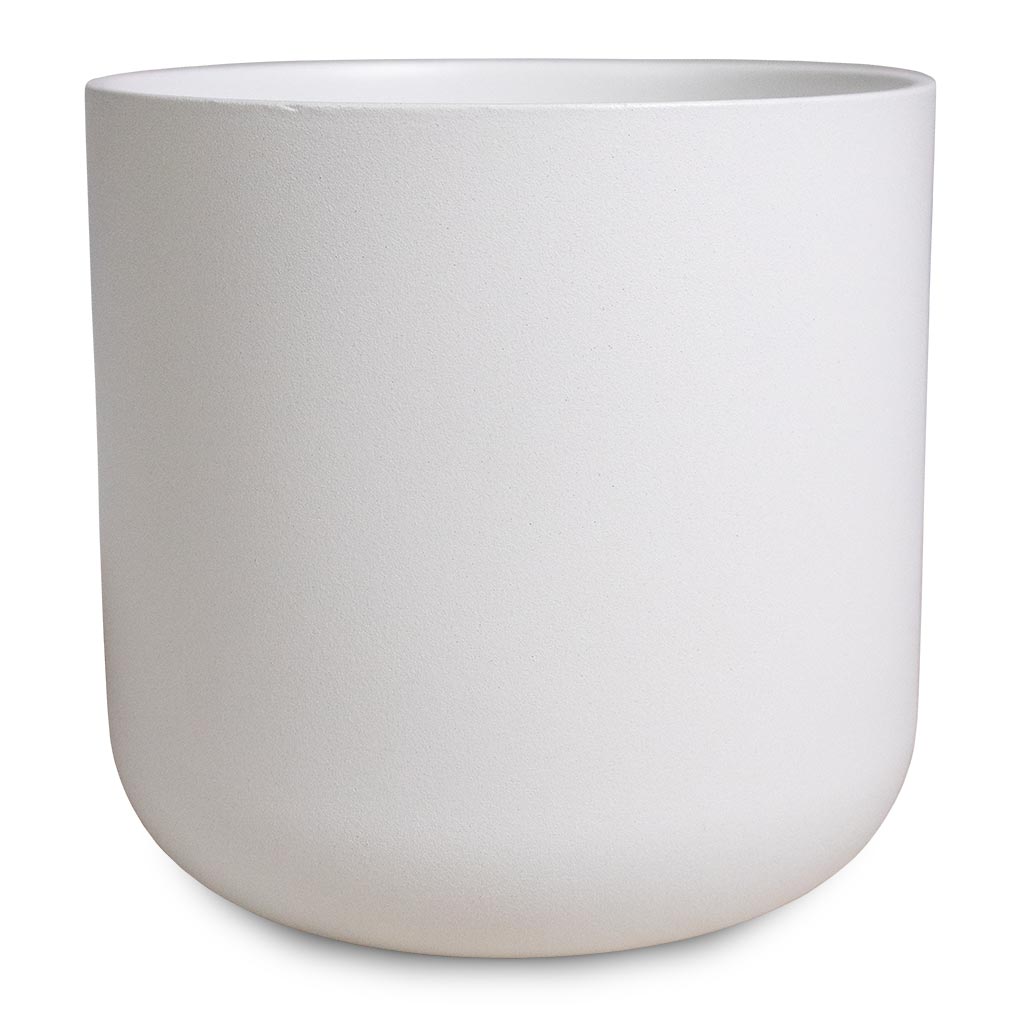 Lisbon Plant Pot - White Small
