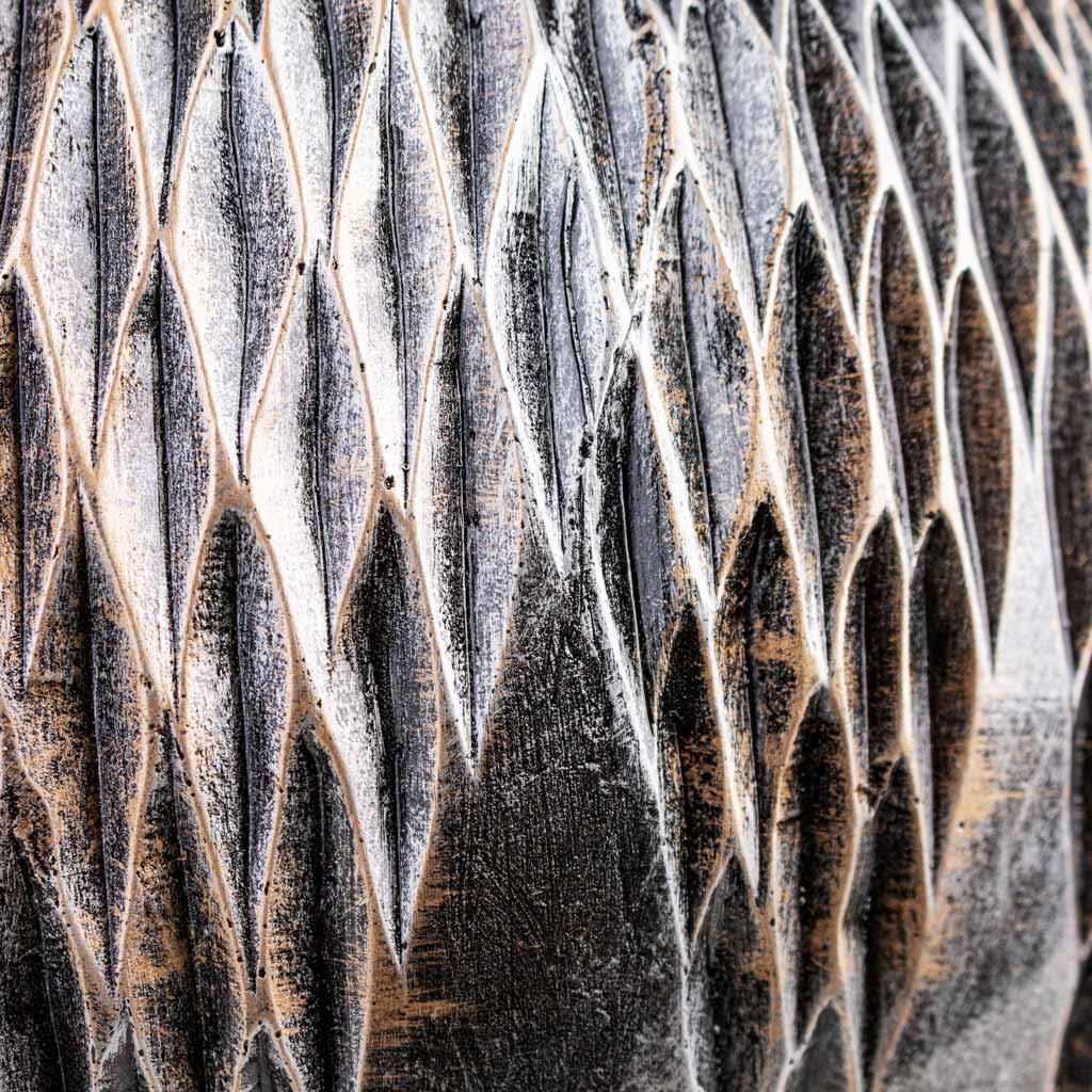 Luxe Lite Comet Globe Planter - Bronze - Large