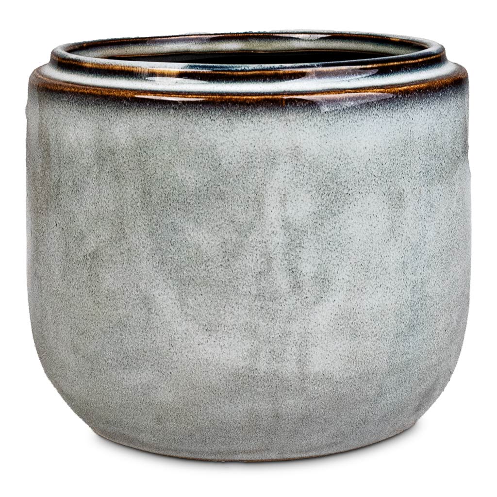 Mabel Plant Pot Ice Blue 15x13cm
