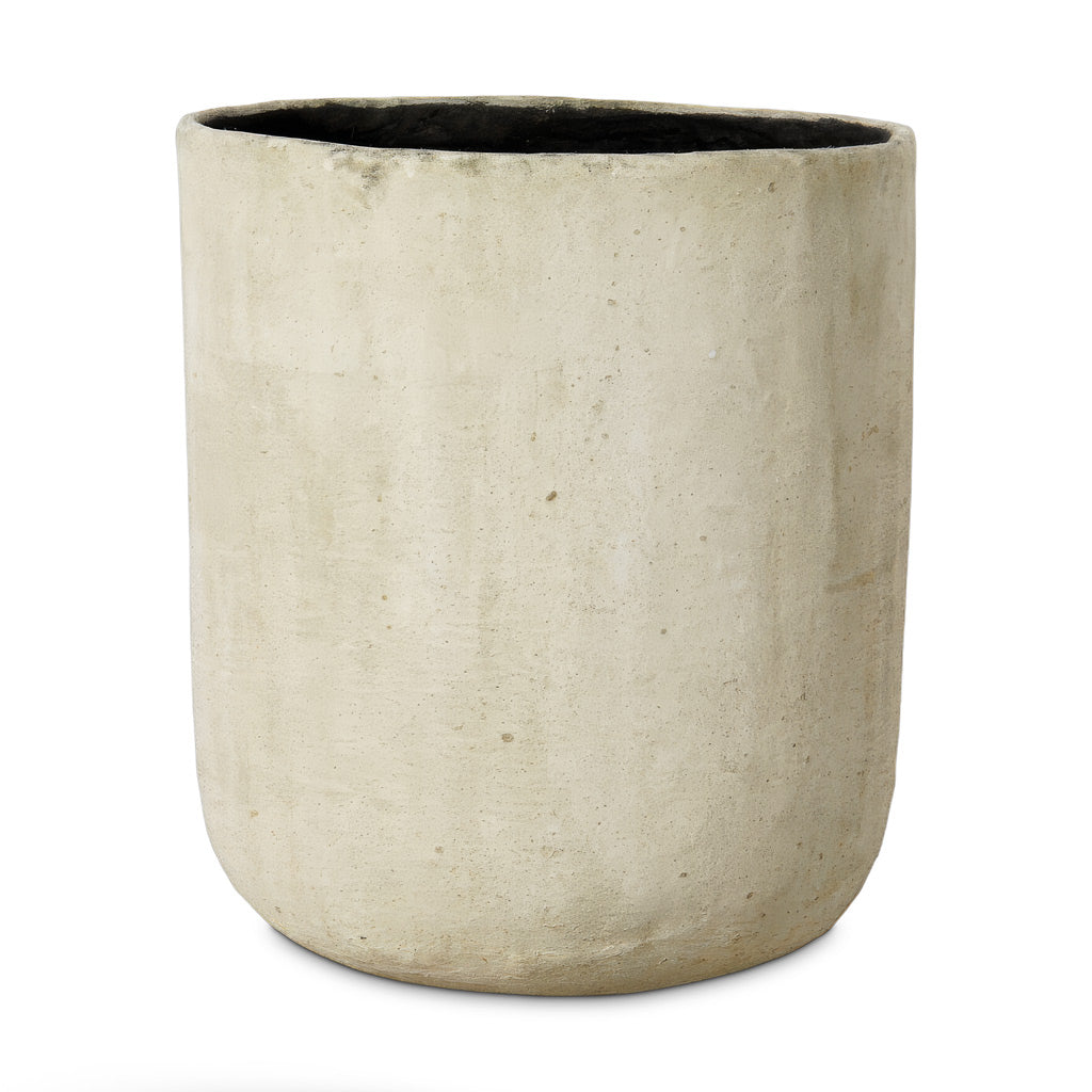 Madoka Sabi Cylinder Planter Wabi Beige 36x40cm