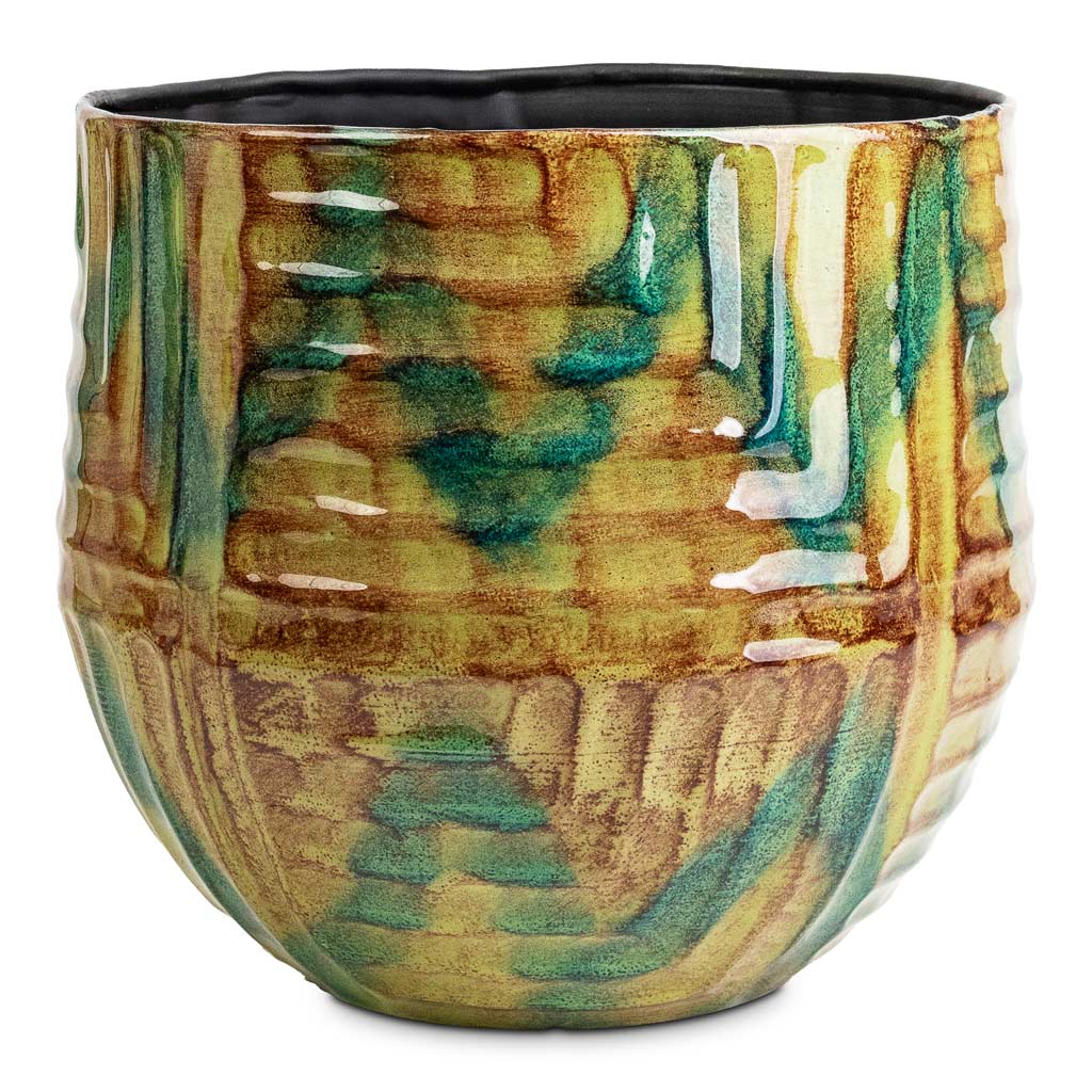 Mette Metal Pot Marrakesh - 28x25cm