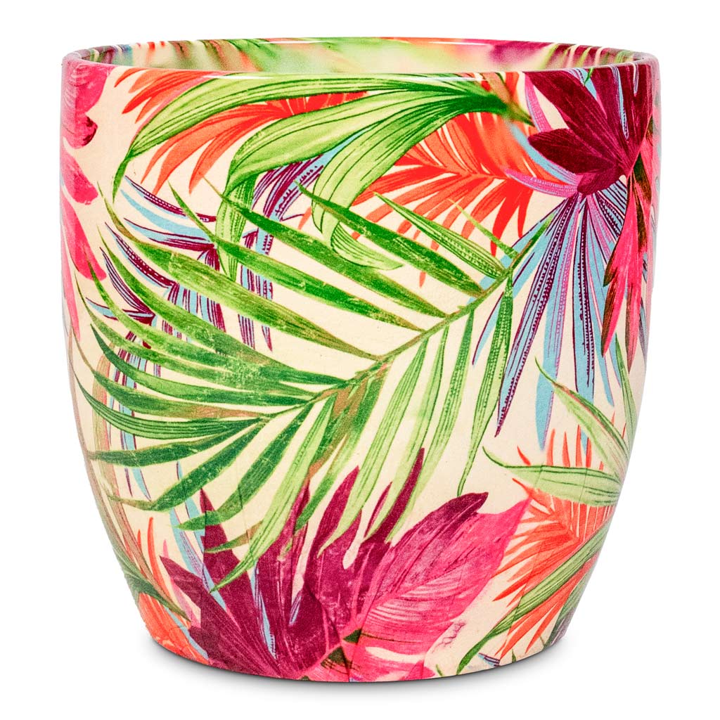 Monza Pot Tropical Fuchsia - 17x17cm