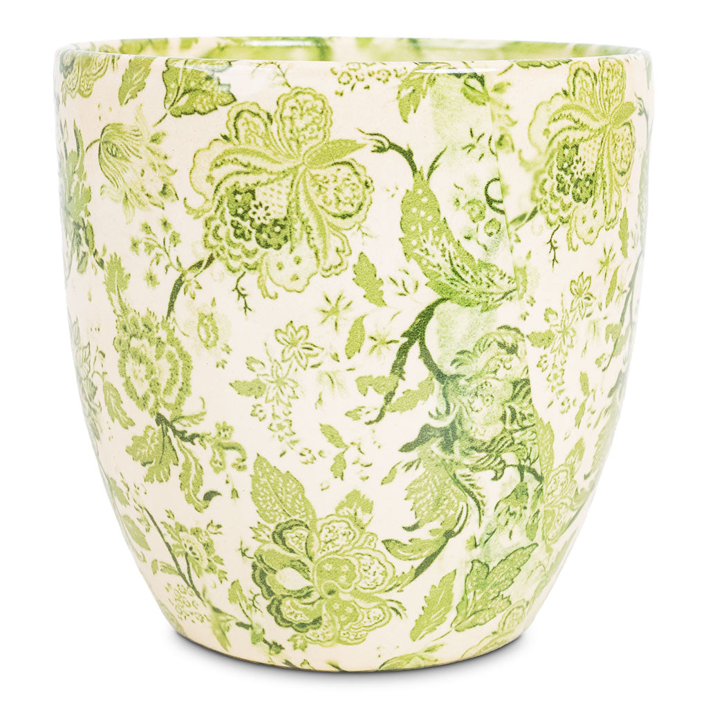 Monza Pot Vintage Green 13x12cm
