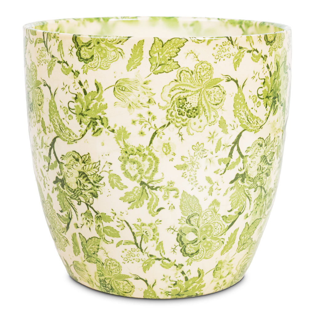 Monza Pot Vintage Green 17x17cm