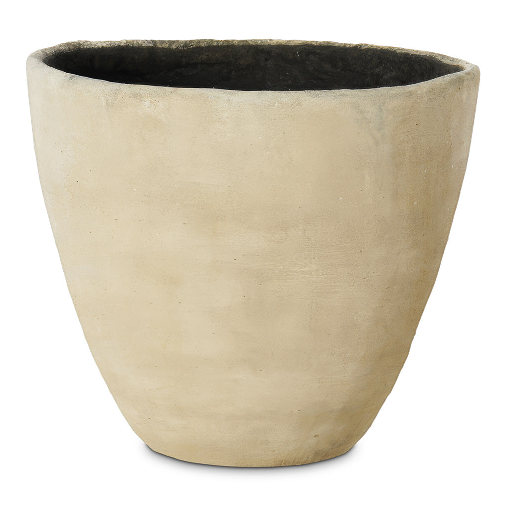 Mori Sabi Egg Planter Wabi Beige 49x43cm