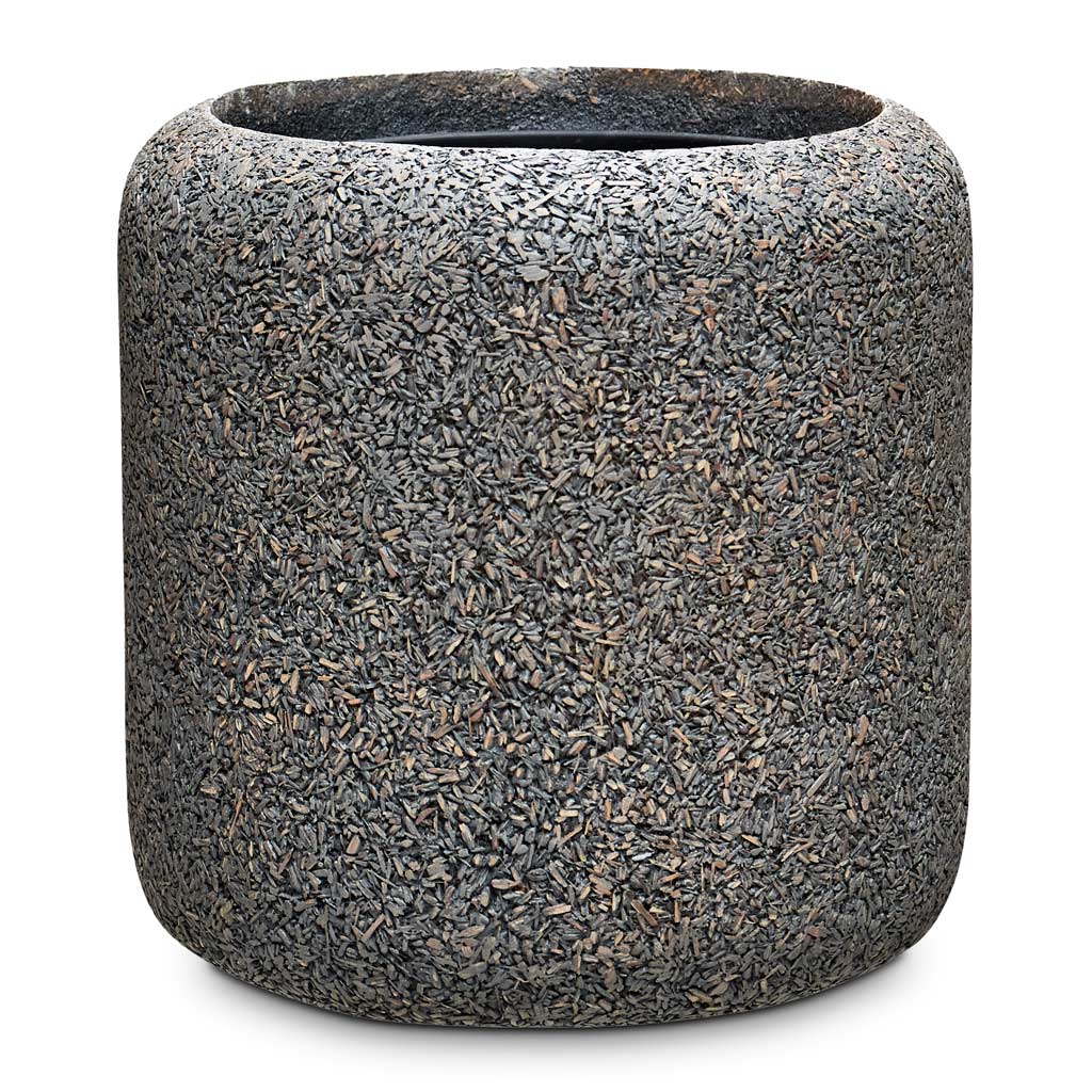  Naturescast Cylinder Planter - Grey - Small