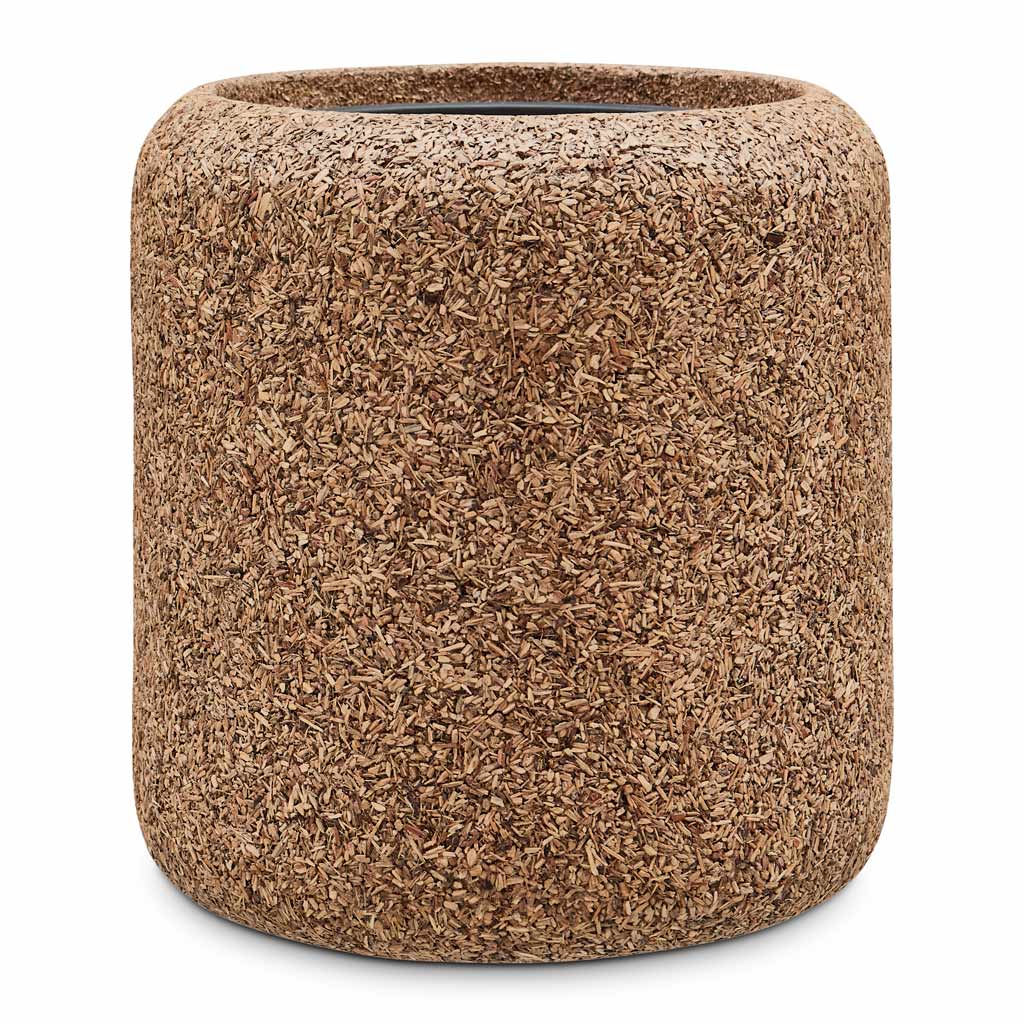 Naturescast Cylinder Planter - Natural Medium