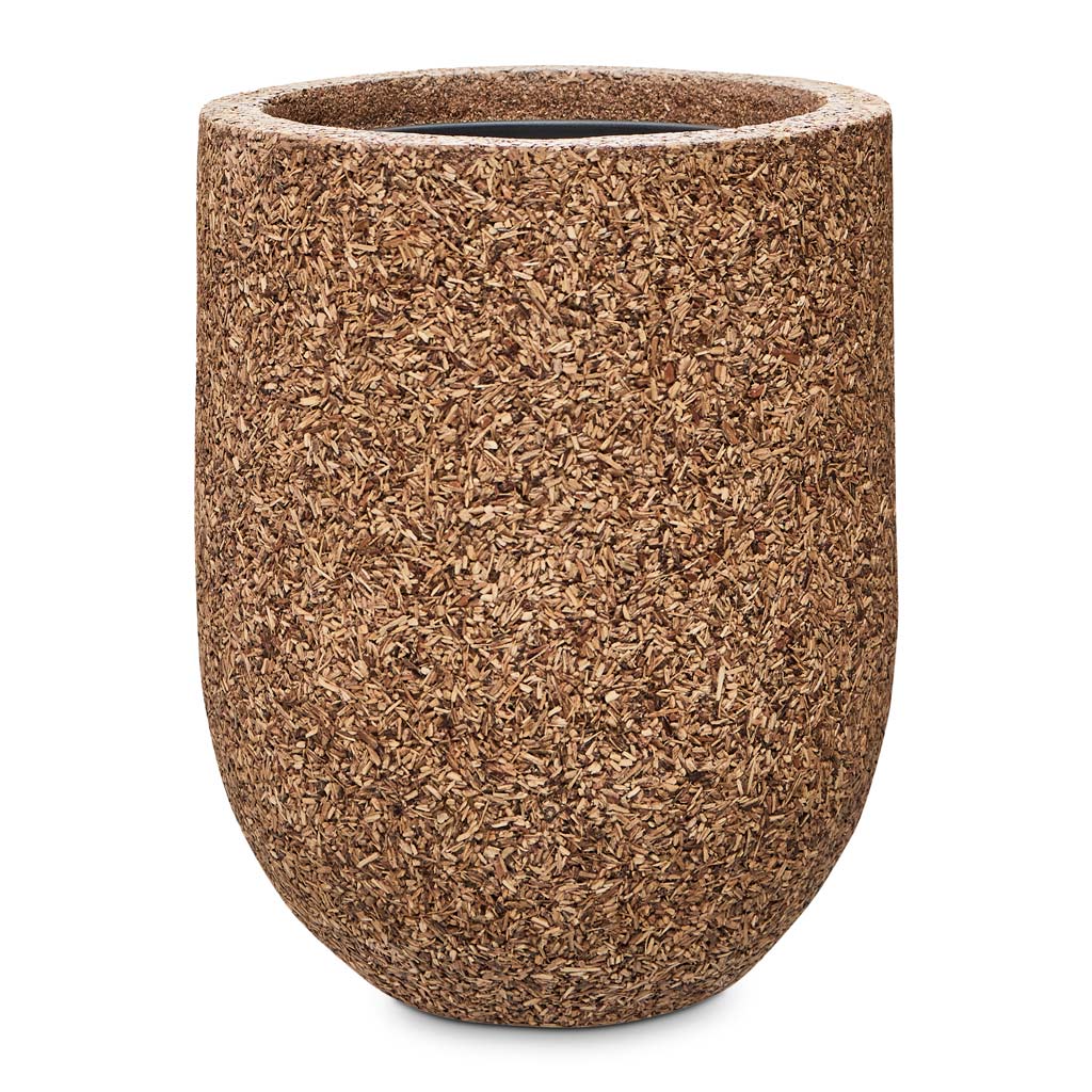 Naturescast Straight Couple Planter - Natural Tall