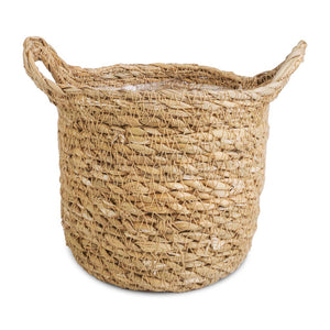 Nelis Plant Basket - Natural - 16 x 16cm