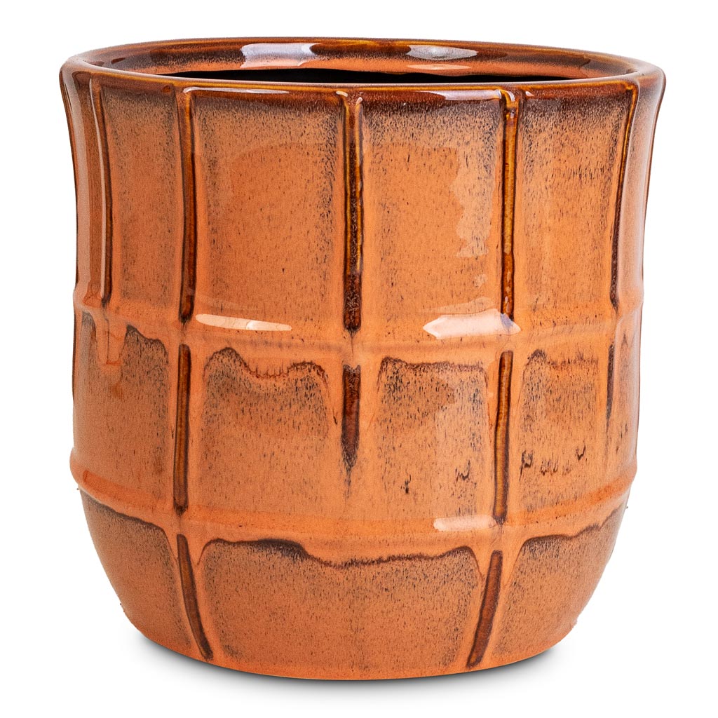 Noemi Pot Copper Coral - 25x23cm