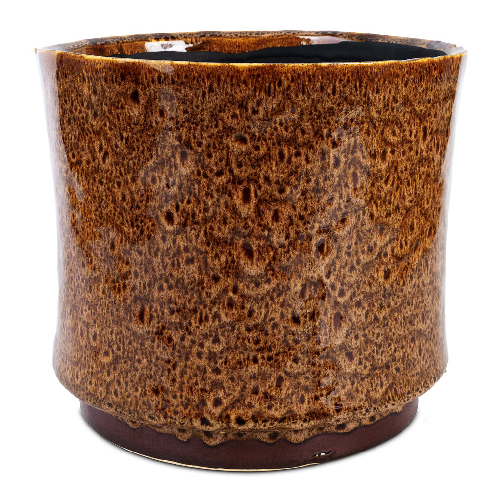 Nolan Plant Pot - Caramel - Medium
